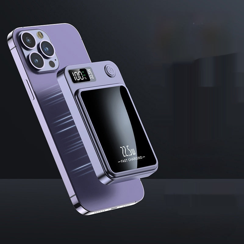 Magnetic Magsafe Wireless Super Fast Charge Mobile Power Supply