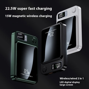 Magnetic Magsafe Wireless Super Fast Charge Mobile Power Supply