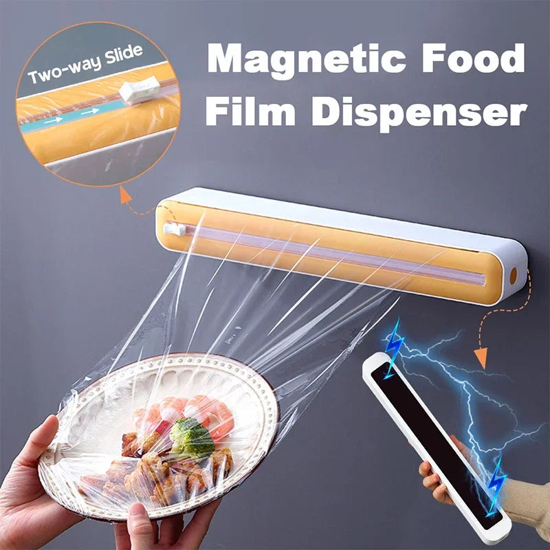 Magnetic Food Wrap Cutter Station