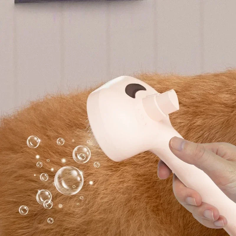 Steam Grooming Brush For Dogs